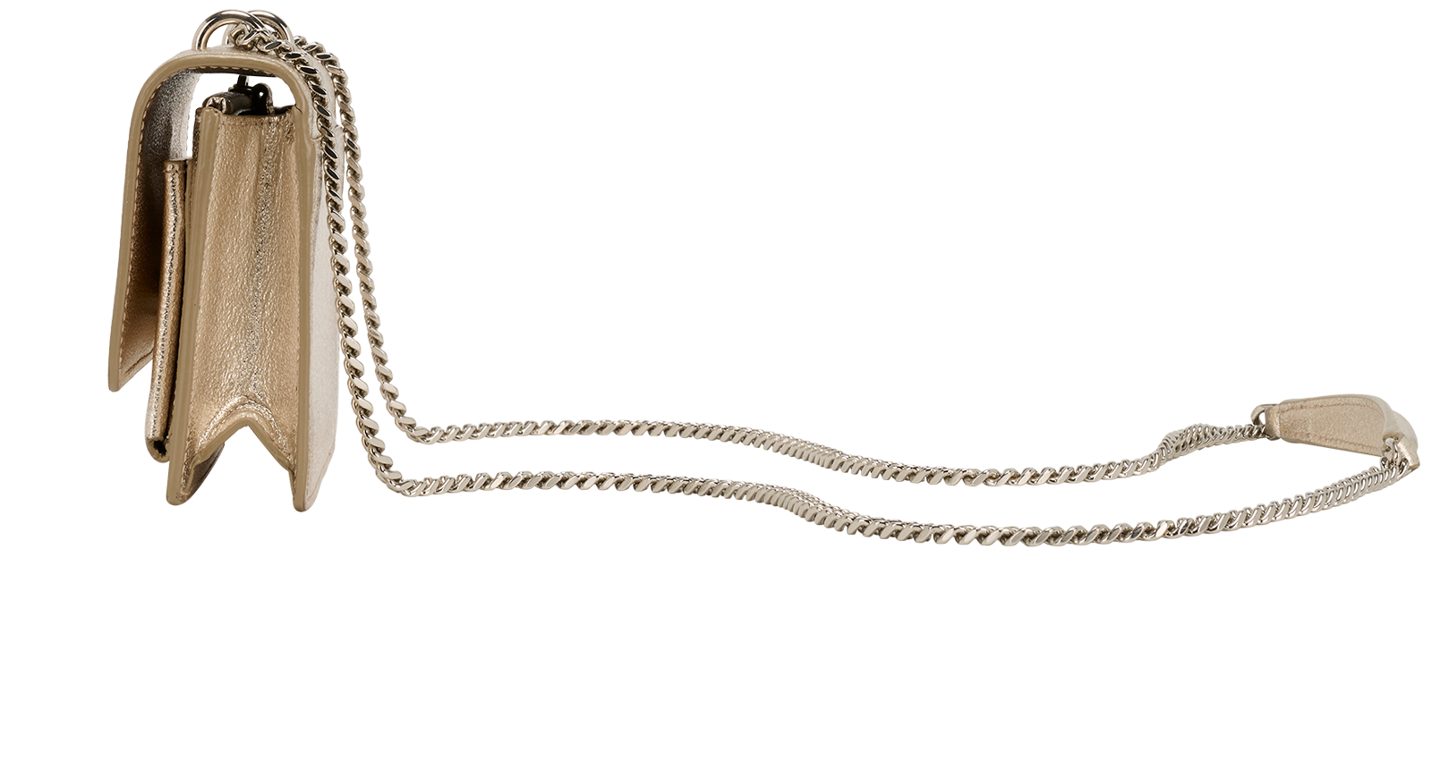 Sunset WOC, &pound;850, Handbags, Gold, Leather, Bottom view